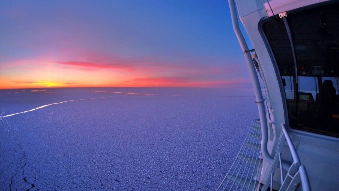 IMPACTANTES PAISAJES: Todo el esplendor del Ártico, captado por la flota atómica rusa