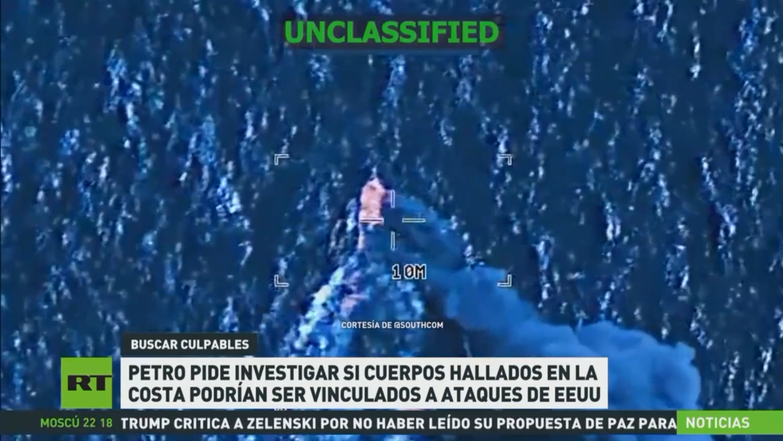 Petro pide investigar si cuerpos hallados en la costa podrían estar vinculados a ataques de EE.UU.