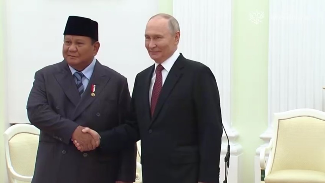 Putin se reúne con el presidente de Indonesia