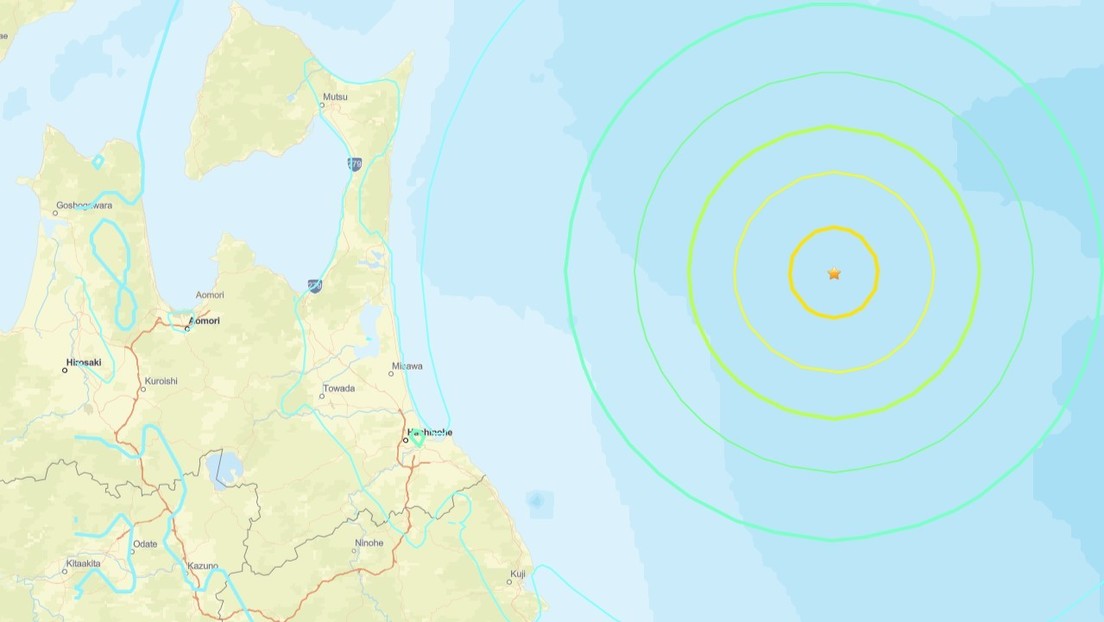 Potente terremoto de magnitud 6,7 sacude Japón