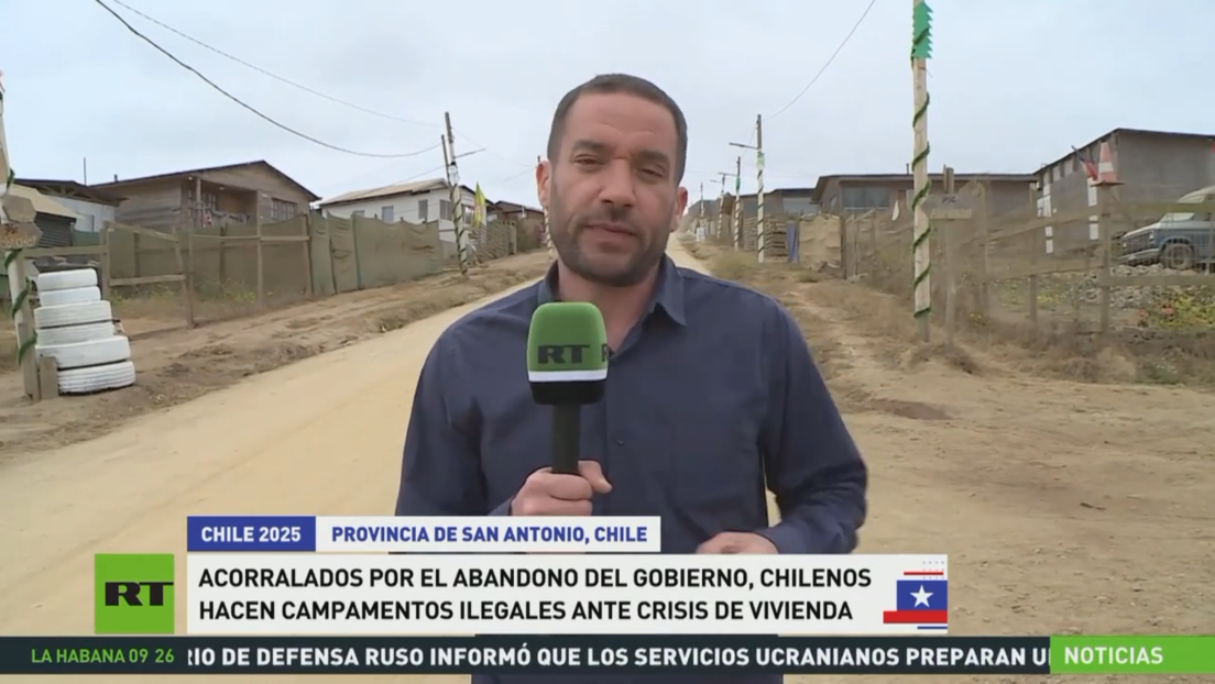 Acorralados por el abandono del Gobierno, chilenos hacen campamentos ilegales ante crisis de vivienda