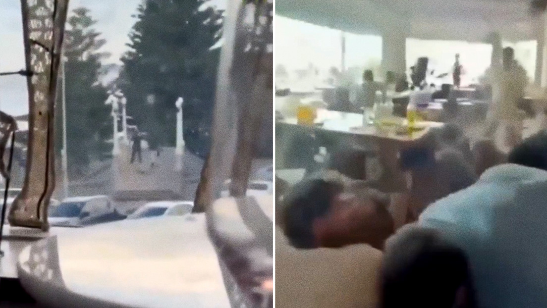 Momento exacto en que un tirador dispara contra la multitud en Bondi Beach (VIDEO)