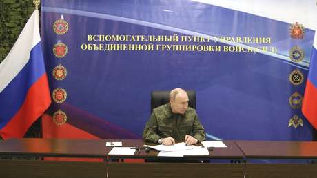 Putin: La iniciativa está completamente en manos del Ejército ruso en toda la línea de contacto