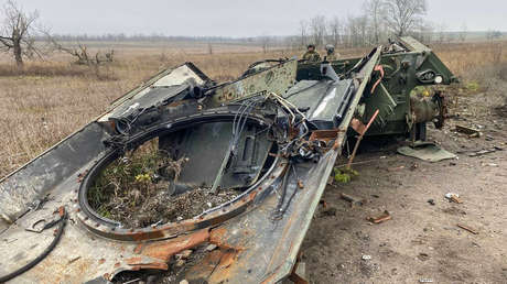 IMÁGENES IMPACTANTES: Lo que queda de un Leopard ucraniano tras un ataque ruso