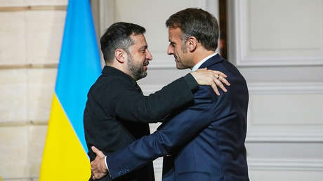 La traición a Ucrania de EE.UU.: filtran conversación de Macrón con líderes europeos