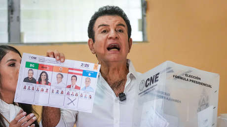 Nasralla denuncia datos "inflados" tras la remontada de Asfura en Honduras