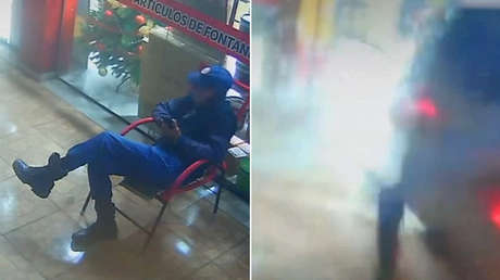 VIDEO: Guardia de seguridad burla a la muerte con sus reflejos