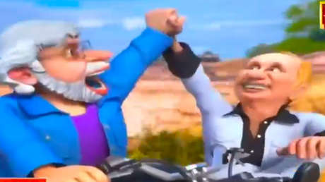 Cantando en moto entre pozos petroleros y S‑400: animación india sobre la alianza Putin‑Modi, con Trump fuera (VIDEO)