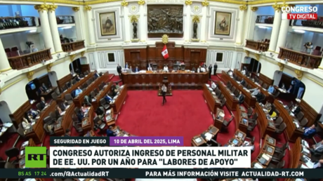 Permiten al personal militar de EE.UU. el ingreso en Perú para 'labores de apoyo'