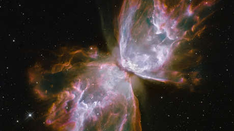 Telescopio capta una 'mariposa' en el espacio