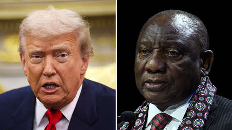 El presidente de Sudáfrica responde si la conducta de Trump hacia su país le quita el sueño