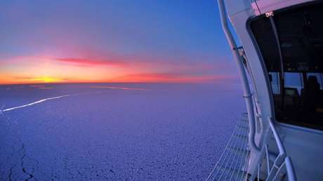 IMPACTANTES PAISAJES: Todo el esplendor del Ártico, captado por la flota atómica rusa