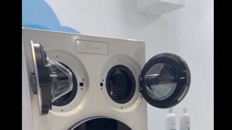 VIDEO: La innovadora lavadora china que simplifica esta tediosa tarea del hogar