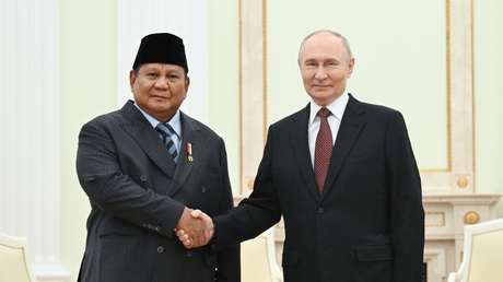 Putin se reúne con el presidente de Indonesia