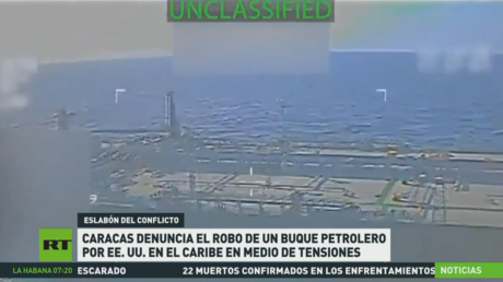 Caracas denuncia el robo de un buque petrolero por EE.UU. en el Caribe en medio de tensiones