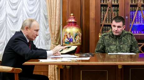 Putin recibe detalles de la operación que liberó un punto estratégico del Donbass