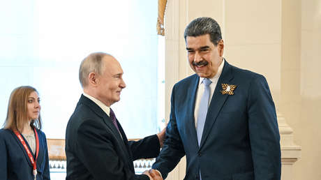 Putin expresa su apoyo a Maduro ante la creciente presión externa contra Venezuela