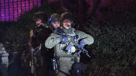 VIDEOS DE CAOS tras el tiroteo en la Universidad de Brown mientras el sospechoso sigue en libertad