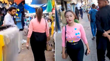 Experimento social: mujer se graba caminando sin velo en Pakistán (VIDEO)