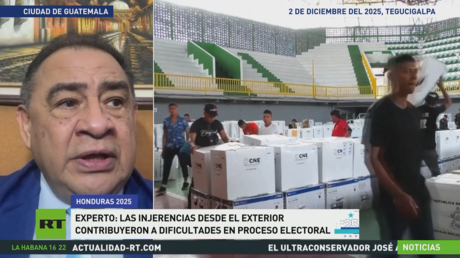 Experto: Las injerencias desde el exterior contribuyeron a dificultar el proceso electoral en Honduras