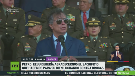 Petro: EE.UU. debería agradecernos el sacrificio que hacemos para su bien al luchar contra drogas
