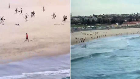 Pánico en la playa: aparece nuevo video de la masacre en Sídney