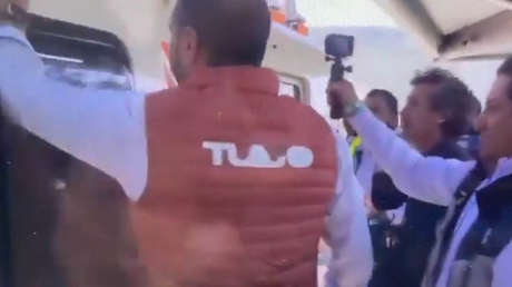 VIDEO: Alcalde mexicano corre detrás de un tren que debía inaugurar y no logra subirse