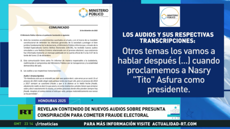 Revelan contenido de nuevos audios sobre presunta conspiración para cometer fraude electoral en Honduras