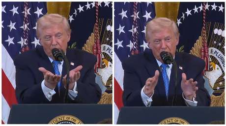 VIDEO: Trump explica y muestra cómo aviones invisibles se vuelven visibles