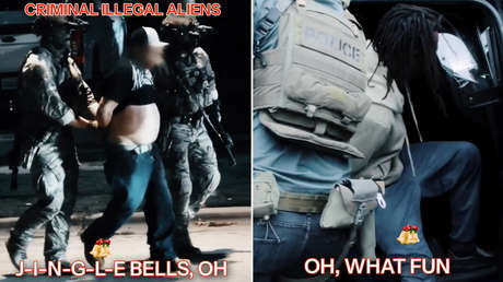 Caza de migrantes a ritmo de villancico: la Casa Blanca lanza un aviso navideño (VIDEO)