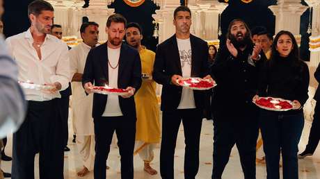''Jai Mata Di'': Messi aparece en un ritual hindú