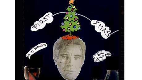 FOTOS: Divulgan extraños 'collages' de fotos de los archivos de Epstein