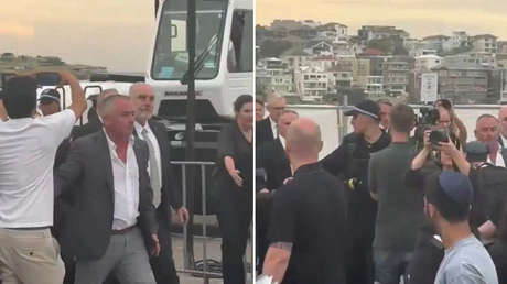 "¡Manos ensangrentadas!": Abuchean al primer ministro de Australia en vigilia por la masacre (VIDEOS)