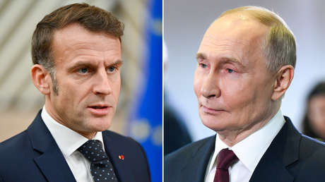 París estudia la posibilidad de celebrar conversaciones entre Putin y Macron