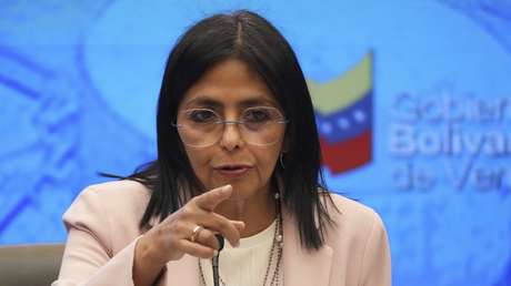 Delcy Rodríguez afirma que un tanquero de Chevron zarpa de Venezuela rumbo a EE.UU.