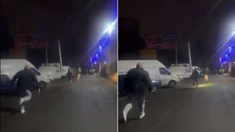 De la calle al frente: reclutadores ucranianos corren tras un hombre para llevarlo a filas (VIDEO)