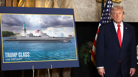 Trump presenta su 'Flota Dorada' con buques de guerra bautizados en su honor: ¿qué hay que saber?