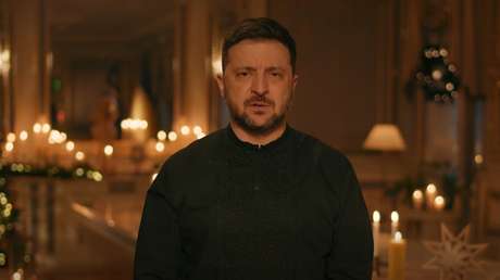 El líder del régimen ucraniano, Vladímir Zelenski