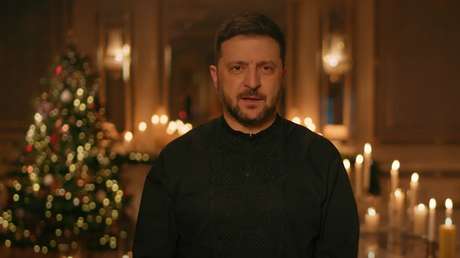 El líder del régimen ucraniano, Vladímir Zelenski