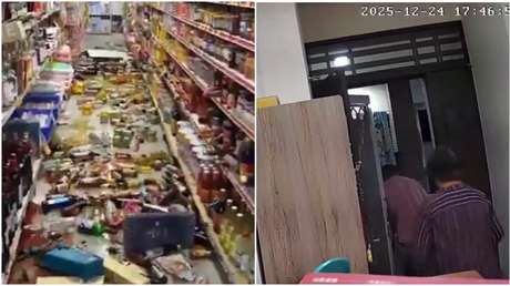 Caos y pánico: así se vivió desde adentro el fuerte terremoto en la isla de Taiwán (VIDEO)