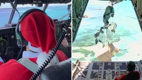 VIDEO: 'Operación Lanzamiento Navideño' de EE.UU. en el Pacífico