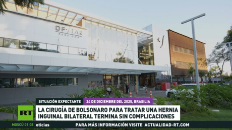 Bolsonaro supera con éxito una cirugía por hernia inguinal bilateral