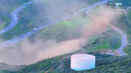 Emiten orden de refugio tras importante rotura de una tubería de gas en California