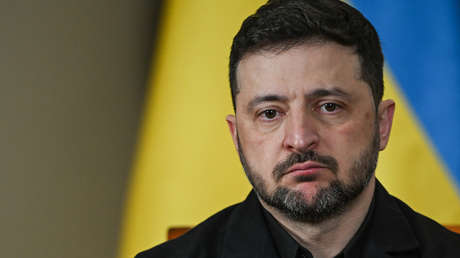 El líder del régimen ucraniano, Vladímir Zelenski