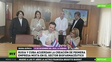 Rusia y Cuba acordaron la creación de la primera empresa mixta en el sector biofarmacéutico