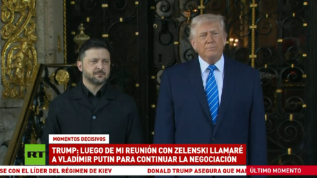 Donald Trump se reúne con Vladímir Zelenski para discutir la solución de la crisis ucraniana