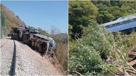 Descarrila un tren del Corredor Interoceánico de México (VIDEO)