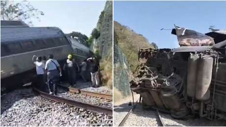 13 muertos y decenas de heridos tras el descarrilamiento del Tren Interoceánico en México