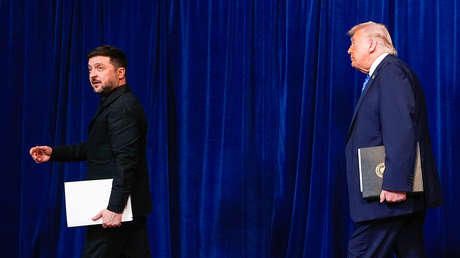 De qué hablaron Trump y Zelenski en su "reunión estupenda" (VIDEO)