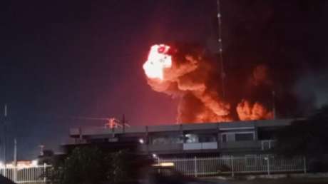 Empresa venezolana informa de un incendio en una de sus instalaciones